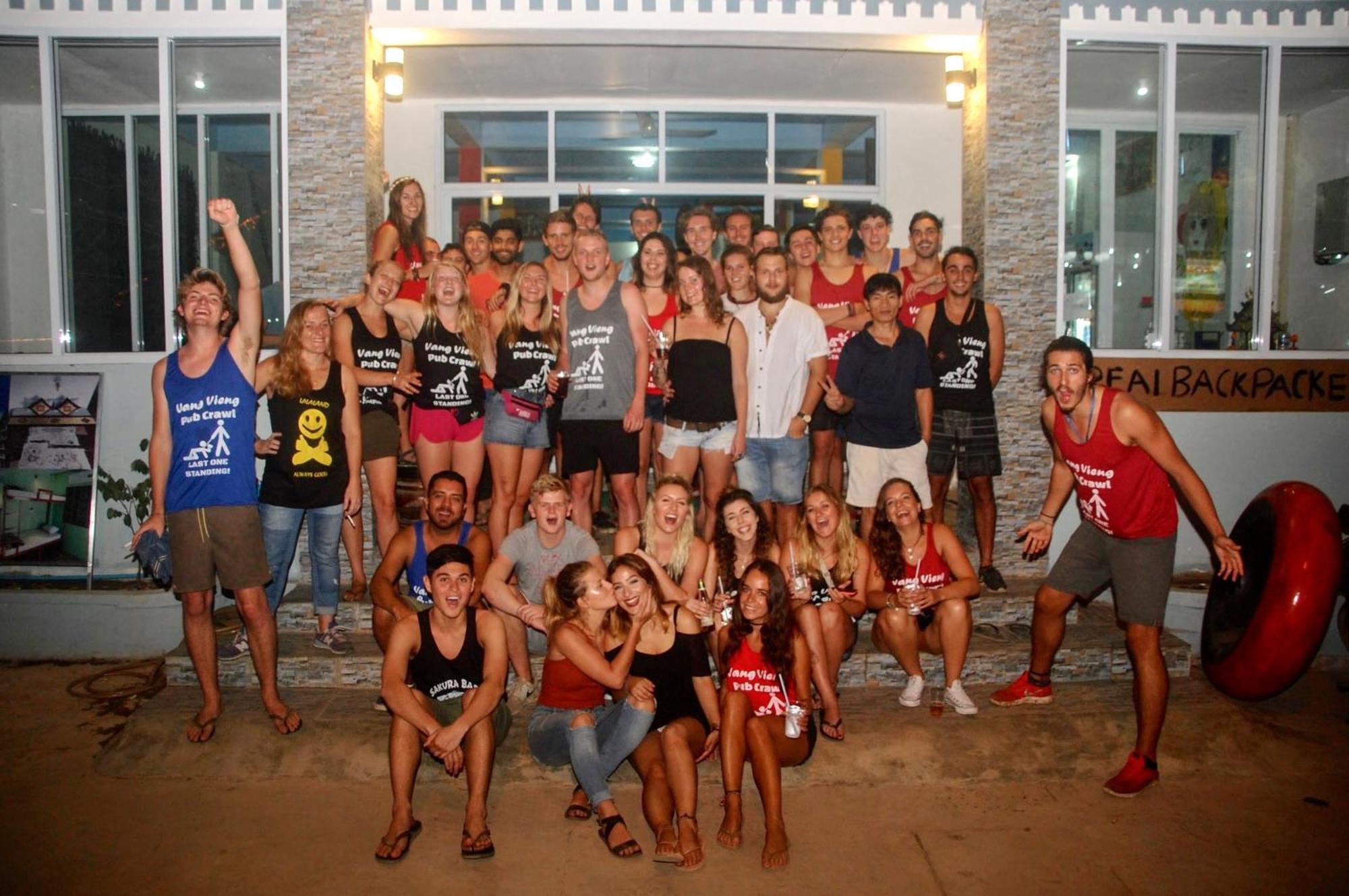 Vang Vieng Ruby Backpackers Hostel Exterior foto